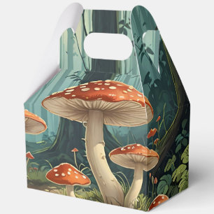 Ballotins Boîte de faveur de champignon