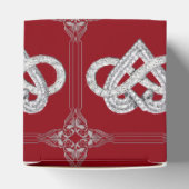 Ballotins Boîte de faveur de cœur d'infini (Haut)