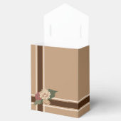 Ballotins Boîte de faveur de conception de ruban avec accent (Ouvert)