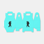 Ballotins Boîte de faveur de couple de danseur de tango - Vo (Déplié)