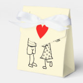 Ballotins Boîte de faveur de couple - Personnalisable (Verso)