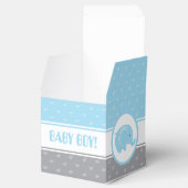 Ballotins Boîte de faveur de douche pour bébé avec éléphant (Ouvert)