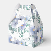 Ballotins Boîte de Faveur de Fête - Boîte de Faveur Fleurs B (Arrière)