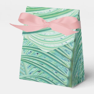 Ballotins Boîte de Faveur de Feuille de Palmier de Plante Ve