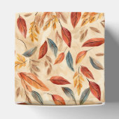 Ballotins Boîte de faveur de feuilles d'automne (Haut)