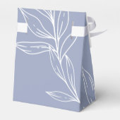Ballotins Boîte de Faveur de Fleurs de Pervenche (Arrière)