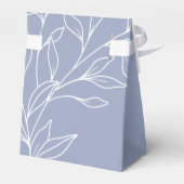 Ballotins Boîte de Faveur de Fleurs de Pervenche (Arrière)