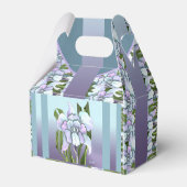 Ballotins Boîte de faveur de fleurs Smeraldo (Arrière)