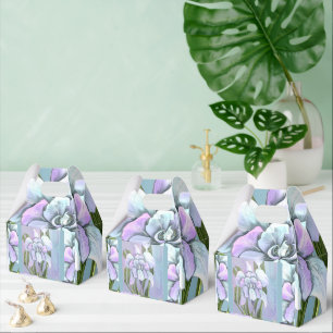 Ballotins Boîte de faveur de fleurs Smeraldo