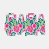 Ballotins Boîte de faveur de florale à l'aquarelle (Déplié)