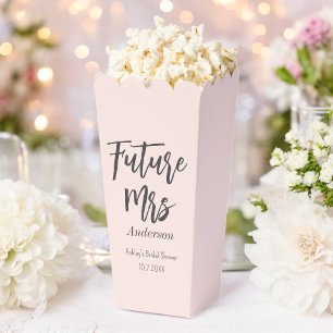 Ballotins Boîte de faveur de future Mme en rose blush pour l