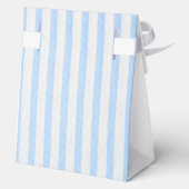 Ballotins Boîte de faveur de garçon rayé bleu (Verso)