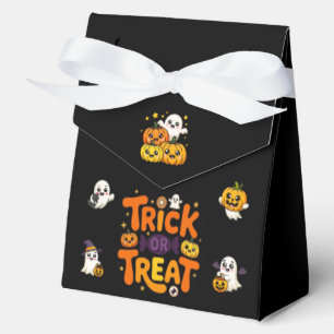 Ballotins Boîte de faveur de Halloween Trick or Treat mignon