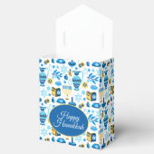 Ballotins Boîte de faveur de Hanukkah heureux (Ouvert)