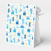Ballotins Boîte de faveur de Hanukkah joyeux (Arrière)