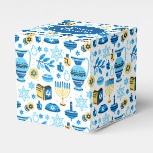 Ballotins Boîte de faveur de Hanukkah joyeux