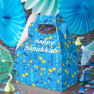 Ballotins Boîte de faveur de Hanukkah joyeux