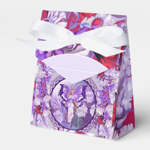 Ballotins Boîte de faveur de la fée du soleil violet