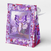 Ballotins Boîte de faveur de la fée solaire violette (Arrière)