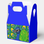 Ballotins Boîte de faveur de la fête à thème Peacock (Ouvert)