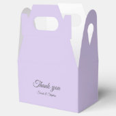 Ballotins Boîte de Faveur de Lavande Numérique (Ouvert)