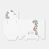 Ballotins Boîte de faveur de mariage (Déplié)