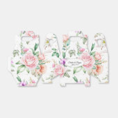 Ballotins Boîte de faveur de mariage - Boîte de faveur d'imp (Déplié)