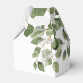 Ballotins Boîte de faveur de mariage botanique (Arrière)
