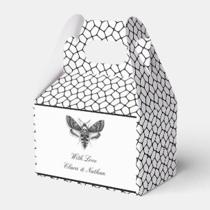Ballotins Boîte de Faveur de Mariage Gothique – Papillon de