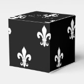 Ballotins Boîte de faveur de mariage personnalisée | fleur d (Verso)