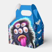 Ballotins Boîte de faveur de monstre de Halloween d'orTreat (Arrière)