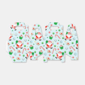 Ballotins Boîte de faveur de Noël de pickleball (Déplié)