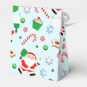 Ballotins Boîte de faveur de Noël Pickleball (Arrière)