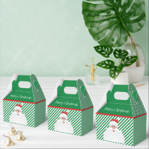 Ballotins Boîte de faveur de Noël Santa Gable
