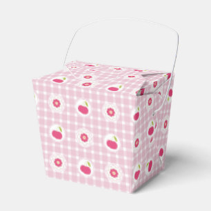 Ballotins Boîte de faveur de pique-nique cerise