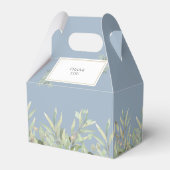 Ballotins Boîte de faveur de première communion de verdure b (Arrière)