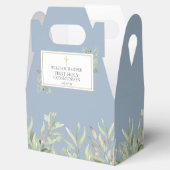 Ballotins Boîte de faveur de première communion de verdure b (Ouvert)