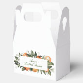 Ballotins Boîte de faveur de style Gable Main Squeeze Orange (Ouvert)