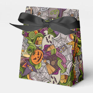Ballotins Boîte de faveur de tente Halloween effrayante