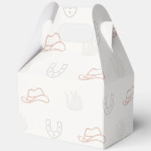 Ballotins Boîte de faveur de thème occidental (Verso)