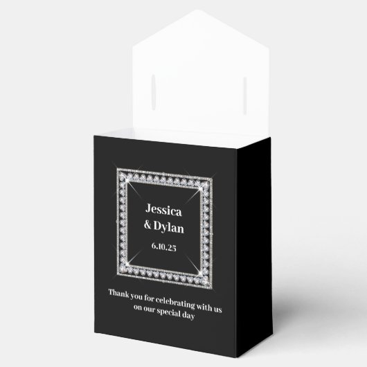 Ballotins Boîte de faveur de traitement de fête (Ouvert)