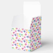 Ballotins Boîte de faveur de Triangle arc-en-ciel illusima (Ouvert)