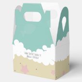 Ballotins Boîte de Faveur de Vagues de Sable d'Anniversaire (Ouvert)