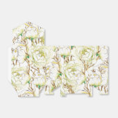 Ballotins Boîte de faveur florale (Déplié)