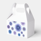 Ballotins Boîte de Faveur Florale de Lavande (Arrière)