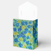 Ballotins Boîte de Faveur Florale de Ne m'oubliez pas (Ouvert)