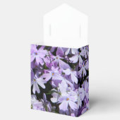 Ballotins Boîte de faveur florale violette (Ouvert)