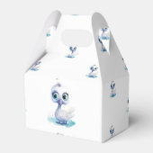 Ballotins Boîte de faveur Gable Canard Blanc Mignon (Verso)