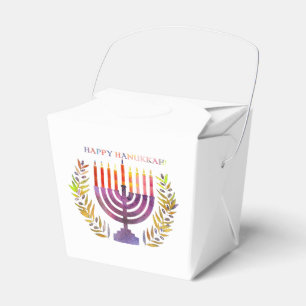 Ballotins Boîte de faveur Hanukkah joyeuse