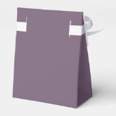 Ballotins Boîte de Faveur Mariage Classy Feuille violet (Arrière)